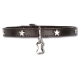 Collier pour chien Little Star Noir