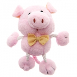 Jouet pour chien cochon en peluche