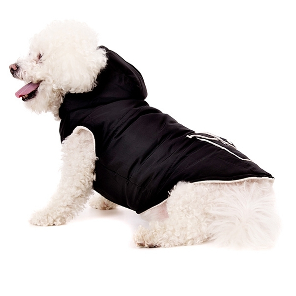 manteau chien noir