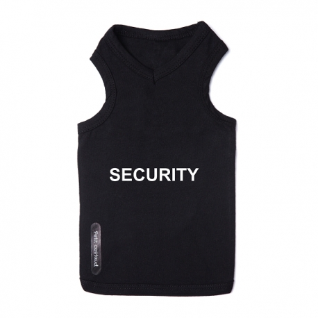 t-shirt pour chien SECURITY