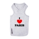 T-shirt pour chien I love Paris