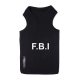 T-shirt pour chien FBI