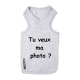 T-shirt pour chien tu veux ma photo ?