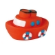 Jouet pour chien vinyle bateau sur l\'eau