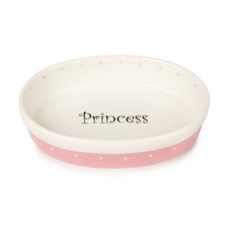 Gamelle pour chat Princess en céramique