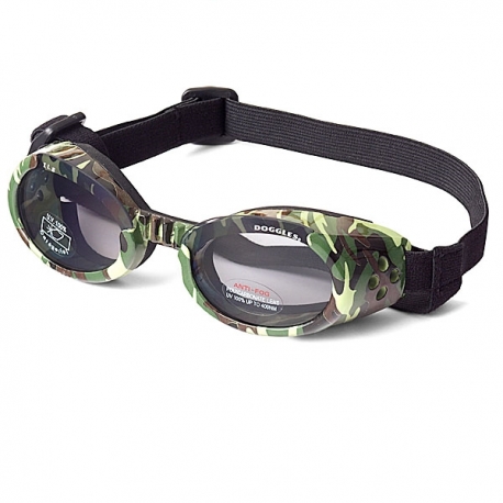 Lunettes pour chien camouflage