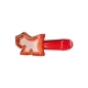 Barrette pour chien rouge