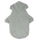 Sweat pour chien gris