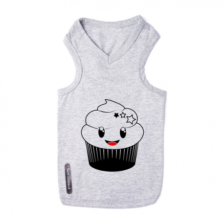 T-shirt pour chien Cupcake