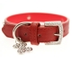 Collier bling bling rouge pour chien