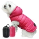 Doudoune pour chien réversible rose