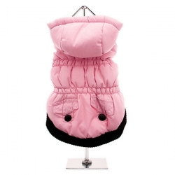 Manteau pour chat rose