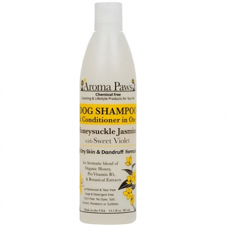 Shampooing antipelliculaire pour chien au jasmin