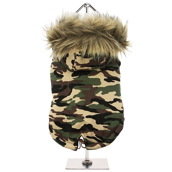 manteau camouflage chien