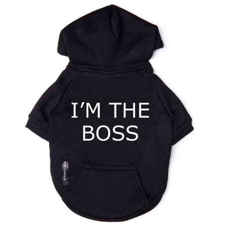 Sweat pour chat I'm the Boss