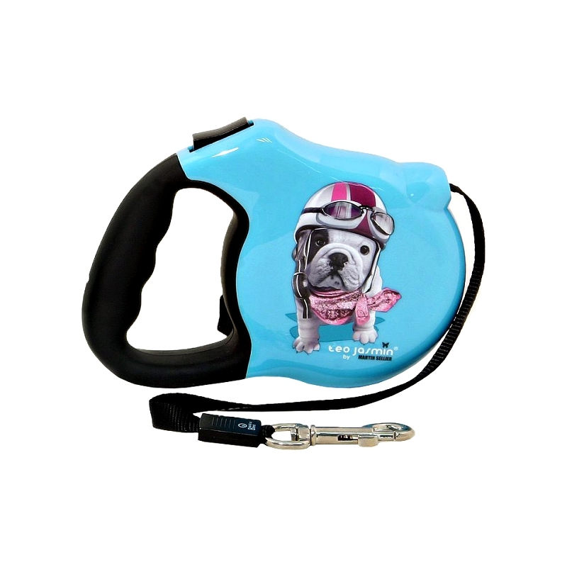 Laisse rétractable pour chien Teo Jasmin Laisses chien