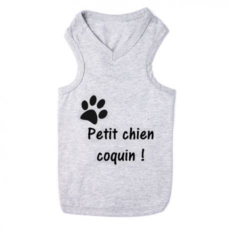 T-shirt pour chien Petit coquin