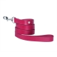 Laisse pour chien rose avec strass