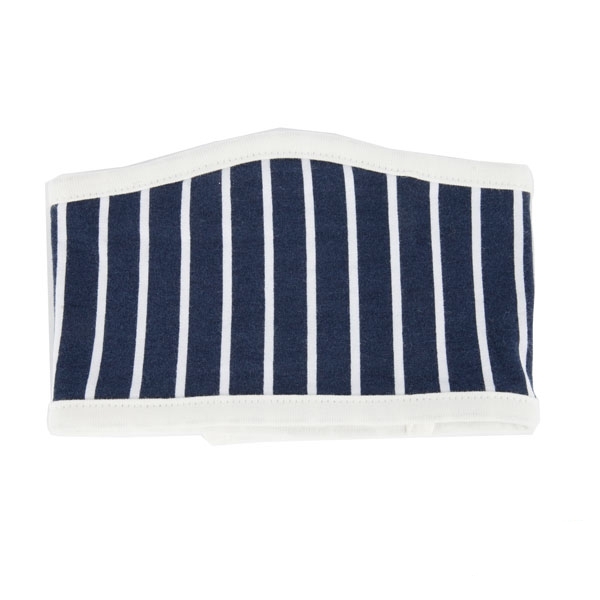 Bandeau pour chien anti-pipi bleu et blanc Puppia