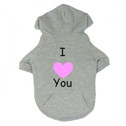 Sweat pour chien love you
