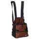 Sac de transport pour chien ventral marron