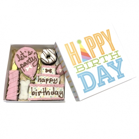 Boite De Biscuits Pour Chien Anniversaire