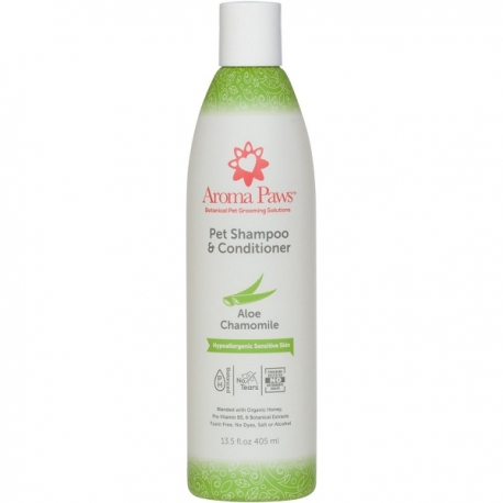 Shampooing hypoallergénique pour chien à l’aloe vera