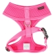 Harnais pour chien rose fluo Puppia