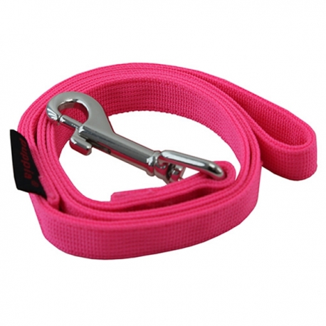 Laisse pour chat rose fluo Puppia