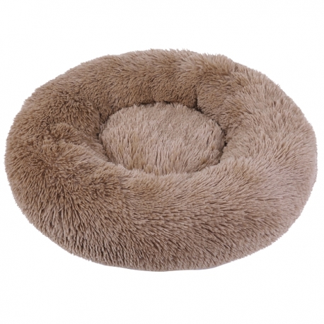 Couffin pour chat cocooning beige