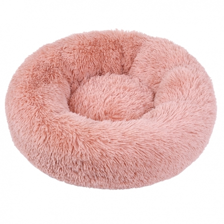 Couffin pour chat cocooning rose