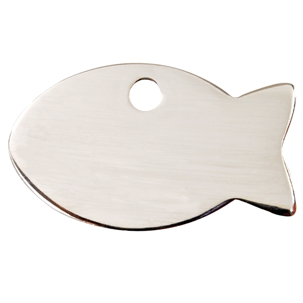 Medaille Pour Chat En Forme De Poisson A Graver Medailles Chats