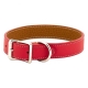 Collier pour gros chien rouge