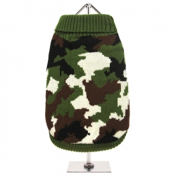 Pull pour chien camouflage