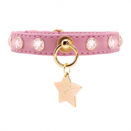 Collier pour chien Baby pink