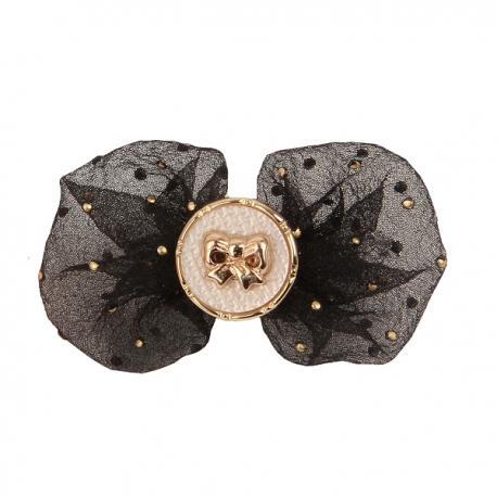 Barrette pour chien Isabella noire