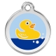 Médaille pour chien à graver petit canard