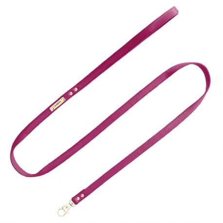 Laisse pour chien rose fuchsia