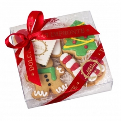 Coffret de biscuits pour chien Joyeux Noël