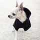 Sweat pour chien noir