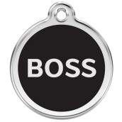 Médaille pour chien à graver Boss