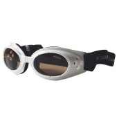 Lunettes de soleil pour chien blanc