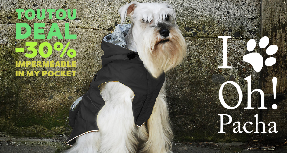 Imperméable pour chien In my Pocket - Oh ! Pacha